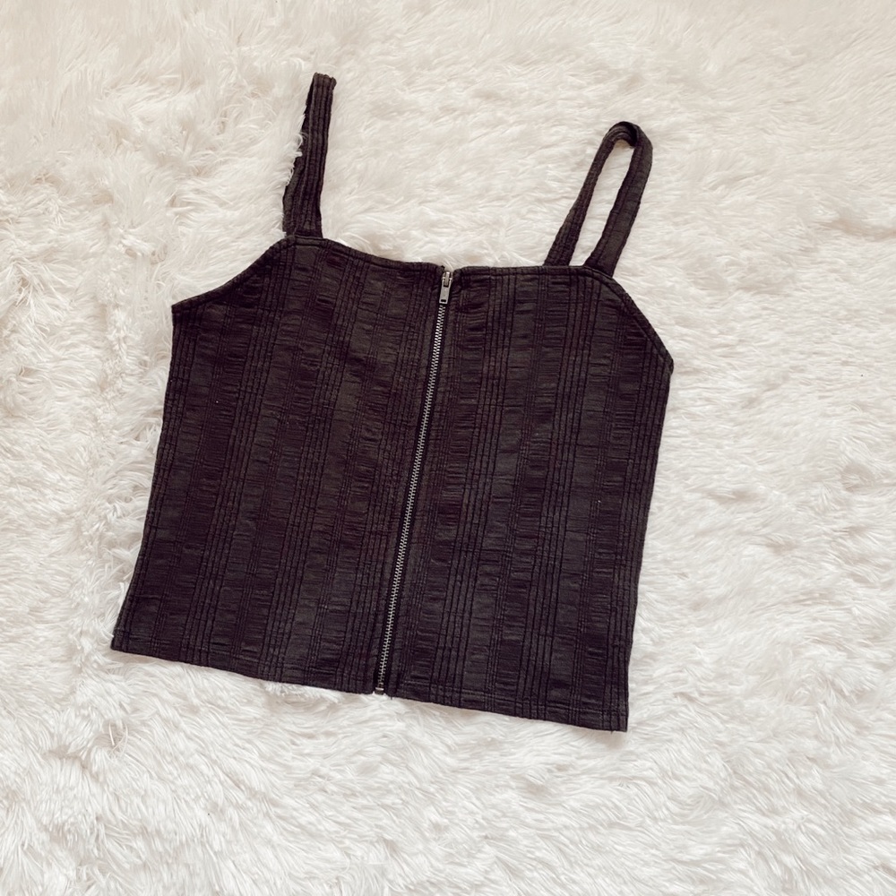 Women’s Zip-Up Tank Top